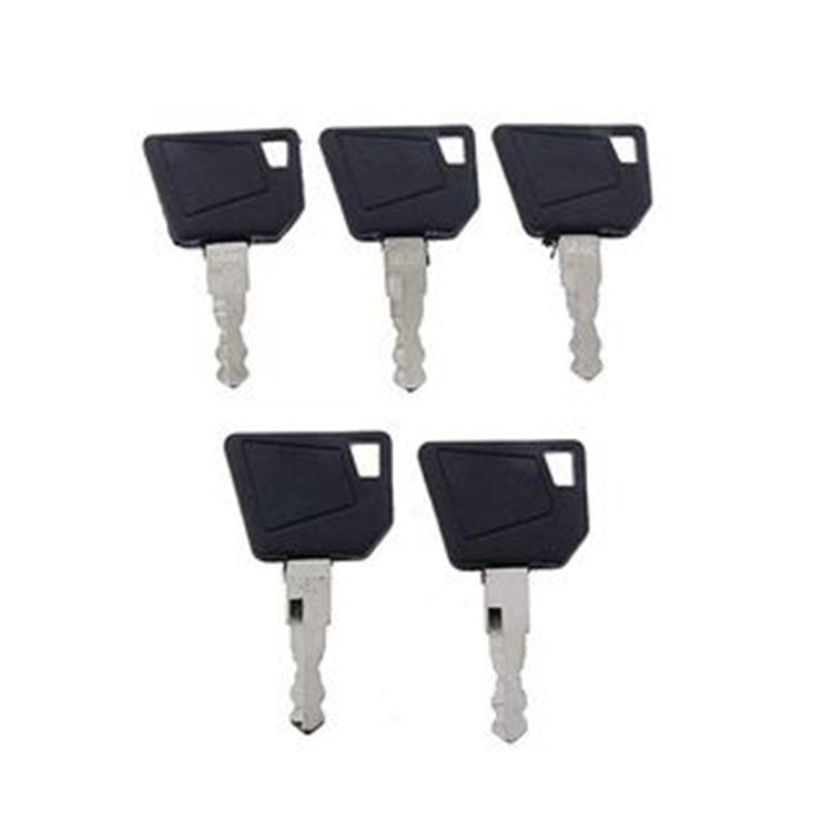 5 PCS Ignition Key 701/45501 for JCB Backhoe Loader 1CX 2CX 2CXL 3C 4C Excavator JS130 JS160 JS200 JZ70