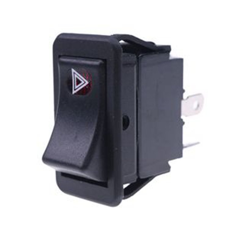 Flasher Lamps Hazard Rocker Switch 122736A1 for CASE 90XT 40XT 445CT 450CT 588H 580SL 60XT 85XT 586H 75XT 70XT 585G 586G 588G