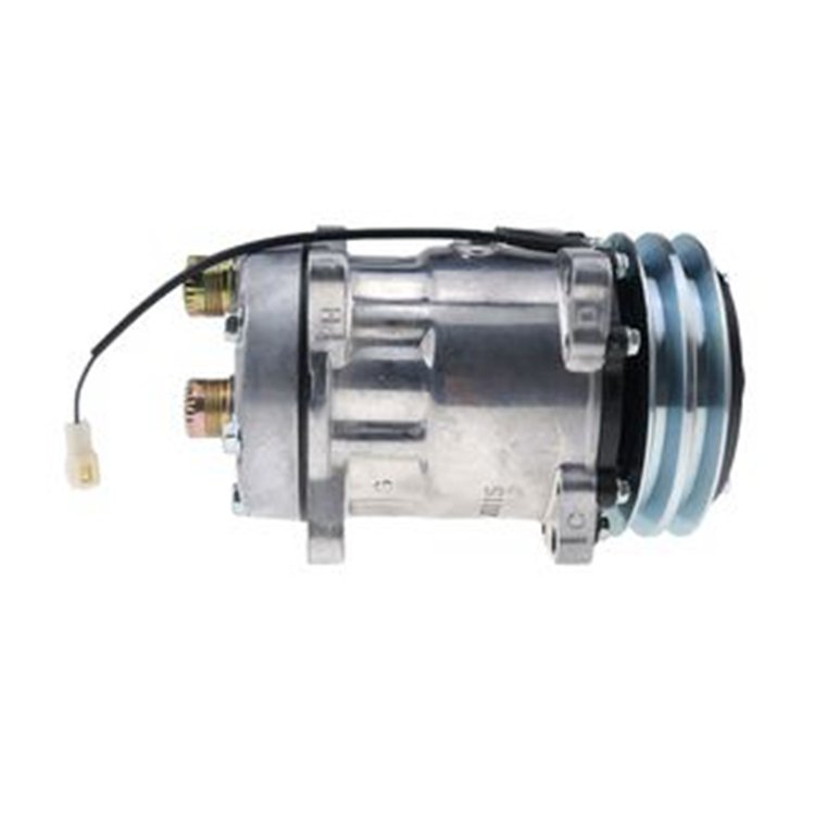 Sanden SD7H15 A/C Compressor 85817170 for New Holland Backhoe Loader B110 B115 B95 B90B LB75 LB110.B LB75.B