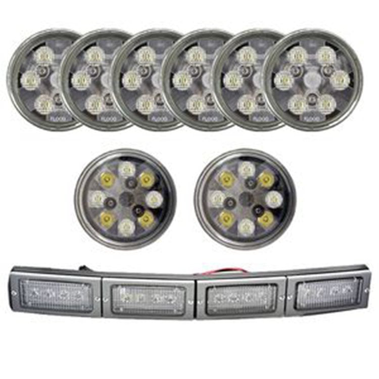 12V Nose LED Conversion Light Kit for John Deere Tractor 4555 4755 4955 4560 4760 4960