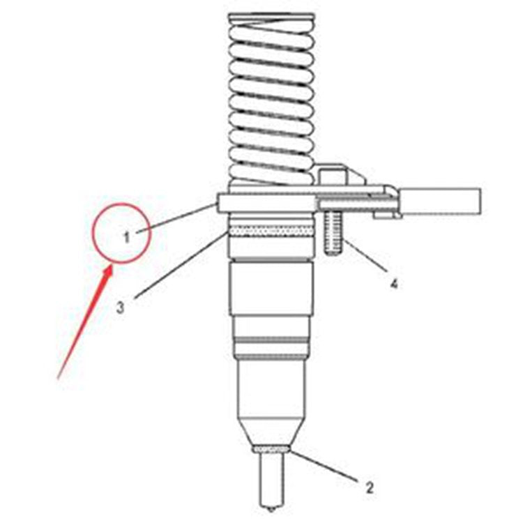 Fuel Injector 1071232 for Caterpillar CAT 3116 Engine