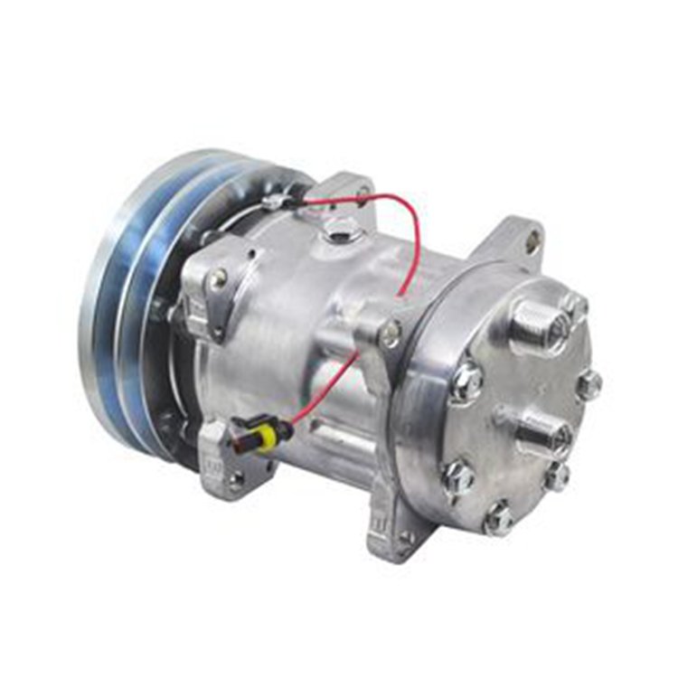 12V Sanden SD7H15 A/C Compressor 8091 32767G 04437338 for Deutz Fahr Hurlimann Lamborghini & Same Tractor