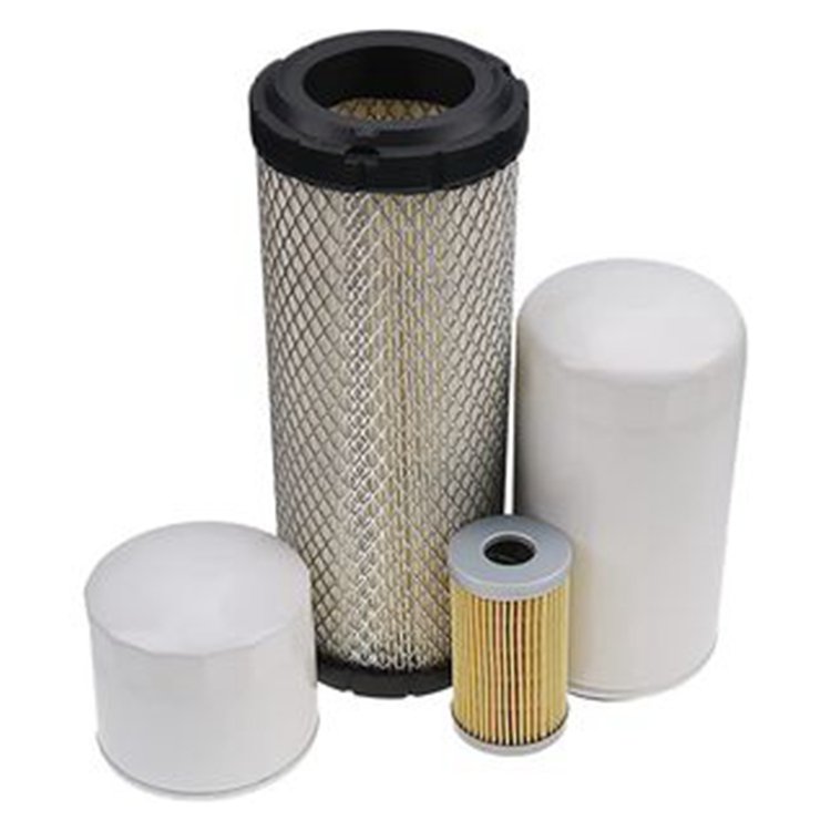 Filter Kit HH164-32430 6A320-59930 HH3A0-82623 129004-12520 for Kubota Tractor L2501 H HST