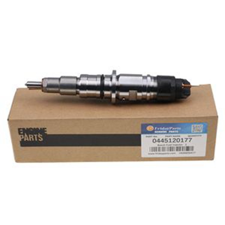 Bosch Fuel Injector 0445120177 for Cummins Engine 6.7L ISB QSB Hyundai Excavator HL730-9A HL730TM-9A R250LC9A R250LC-9A