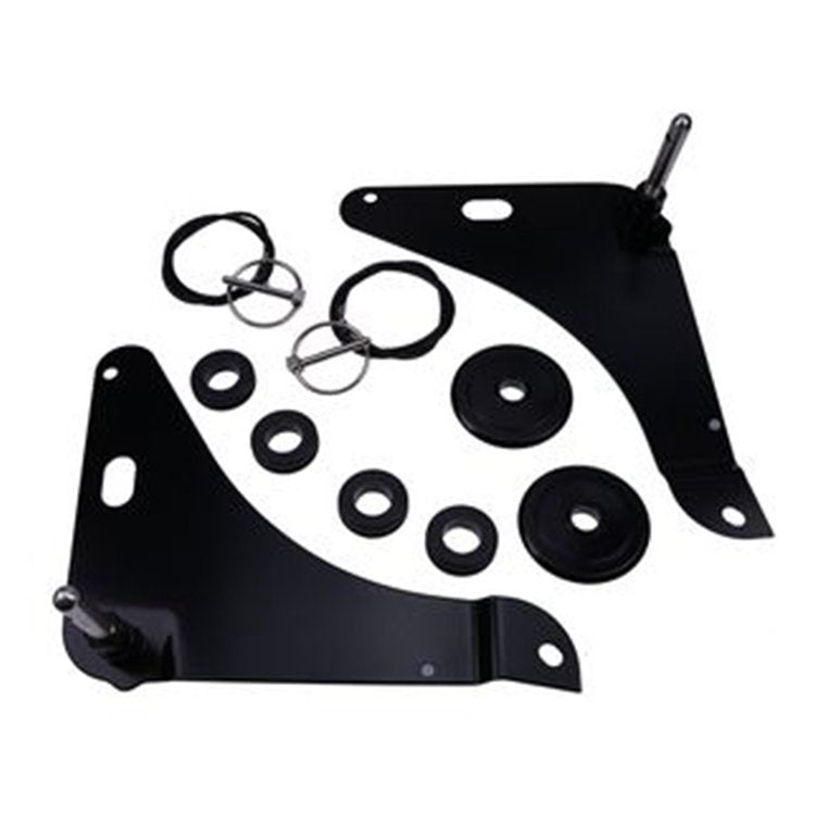 Hood Pin Kit Black 82214260AC P5155755 for Dodge Challenger