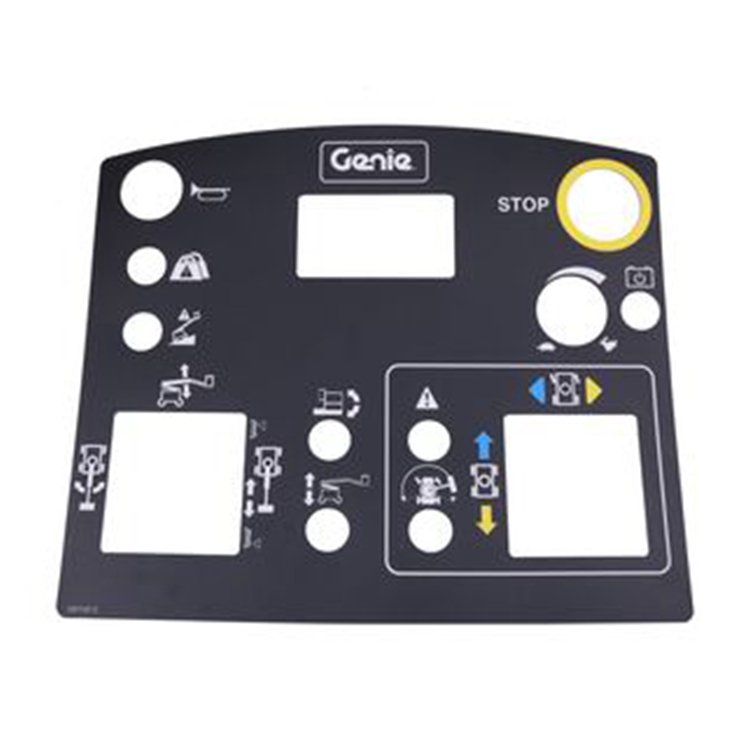 Platform Control Panel Decal 1257157GT 1257157 for Genie Boom Lift Z-33/18