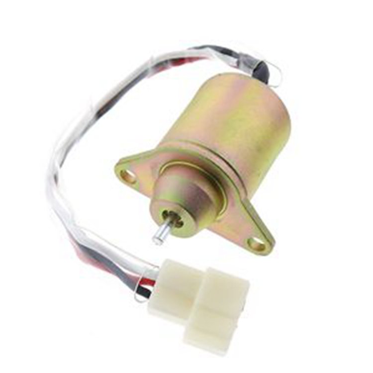 12V Fuel Shut Off Stop Solenoid Valve 2503531 for Yanmar Cummins Excavator