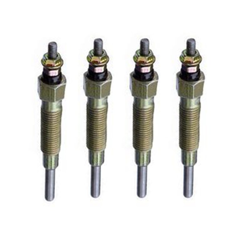 4x Glow Plug ME007649 For Mitsubishi Fuso Canter FE439 FE439 FG325 FG335 4D32 4D34 24V