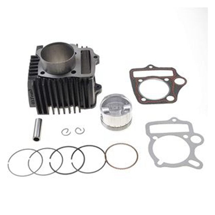 52.4mm Cylinder Liner With Gaskets Piston for 4 Stroke 110cc ATV Go Kart Dirt Bike Pit Bike Motorcycle