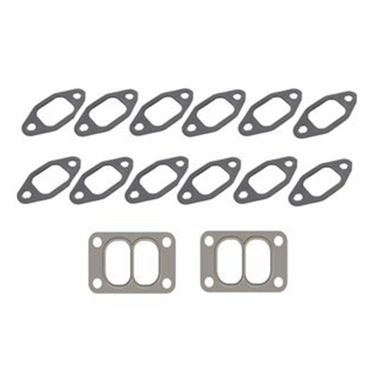 Exhaust Manifold Turbo Gasket Set for Cummins Engine 4BT 6BT 4B5.9