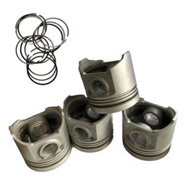 For Komatsu Wheel Loader WA115-3 WA90-3 WA95-3 Yanmar 4TNE106D Komatsu 4D106D Piston Kit With Ring Set YM123900-22080 YM123900-22050