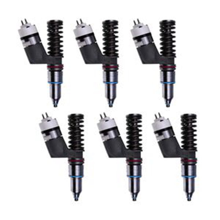 6 Pcs Fuel Injector 10R-7231 for Caterpillar CAT Engine C18 C27 C32