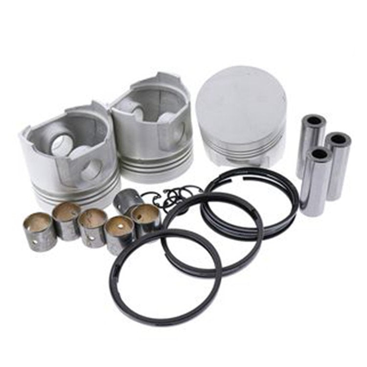 STD Engine D1402 Piston Kit With Ring Set for Kubota KH91 Clar 643 Bobcat 225