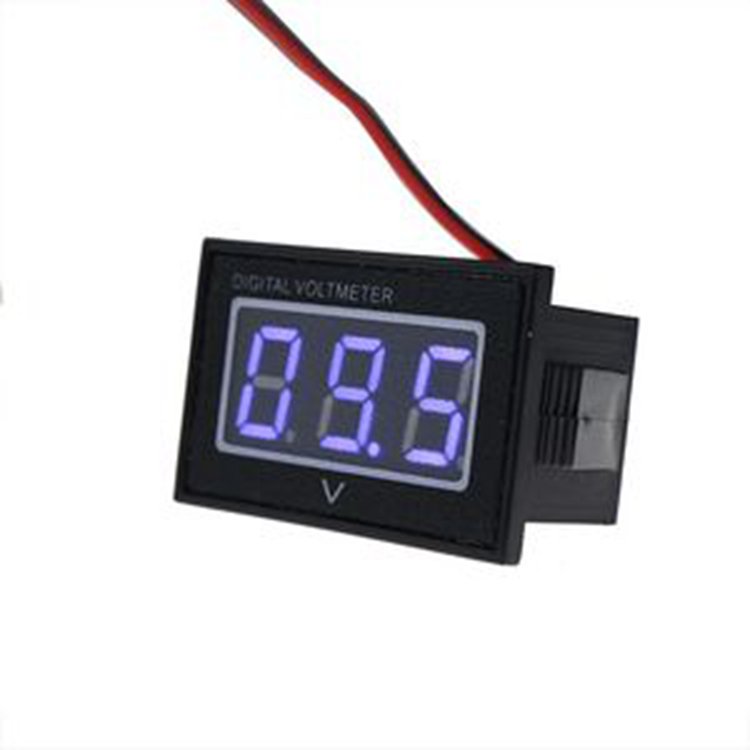 36V Waterproof Golf Cart Digital Volt Meter for Battery Gauge Club Car EZGO Yamaha Blue