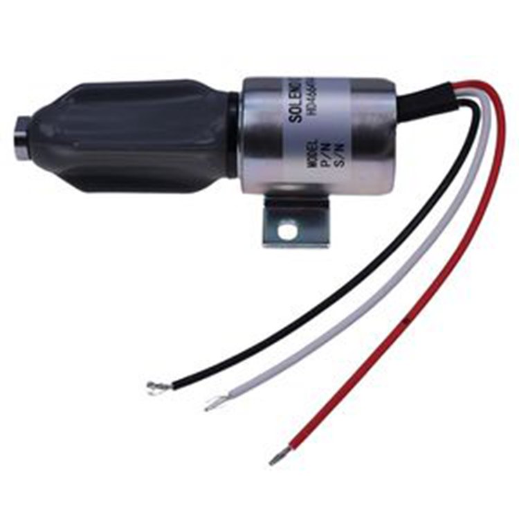 Stop Solenoid 1700-1507 1751ES-12E7ULB1S5 Shutdown Engine for Woodward (Synchro-Start) 12V