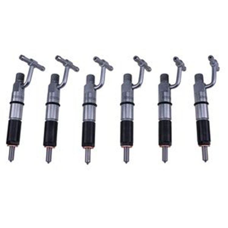 6 PCS Fuel Injector 128-3293 for Caterpillar CAT Engine 3046 Excavator 315 315B Tractor D5G Loader 939C