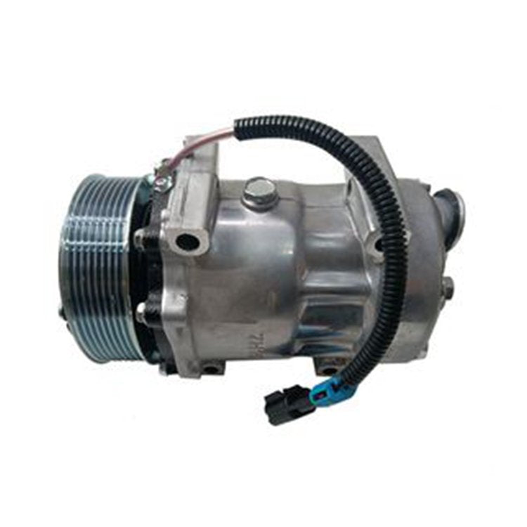 Sanden SD7H15 A/C Compressor 299-2212 for Caterpillar CAT Backhoe Loader 416E 420E 422E 422F 428E 430E 432F 434F 442E 444F