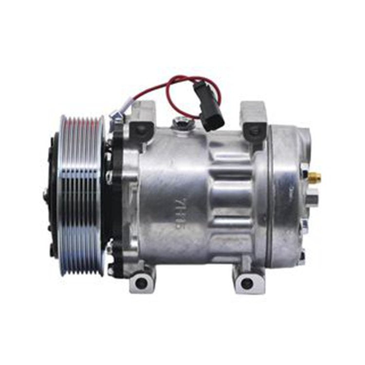 Sanden SD7H15 A/C Compressor 338-9098 for Caterpillar CAT Engine C4.4 Backhoe Loader 416F 420F 428F 430F 432F 434F 444F 450F