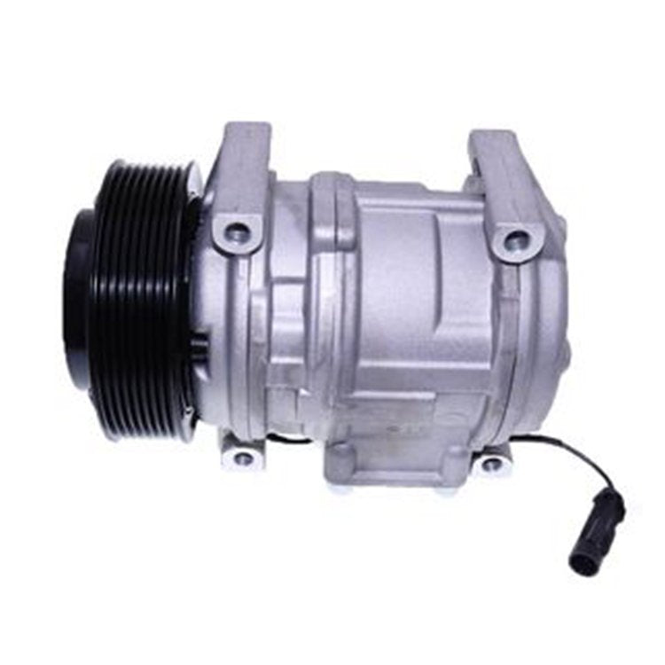 Denso 10PA15C Air Conditioning Compressor AL176858 for John Deere Skid Steer Loader 326D 323D 320D 319D 318D