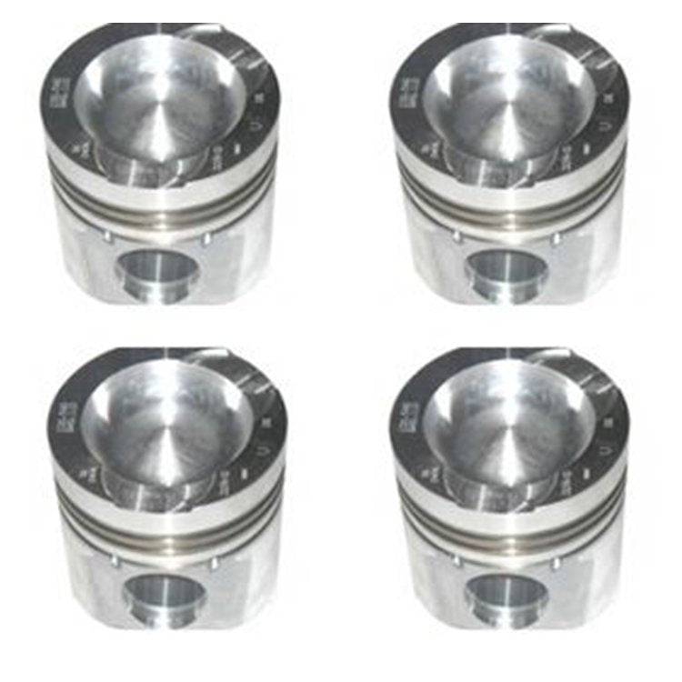 4 Pcs Piston 2w1711 for Caterpillar CAT Excavator E300 EL300 E240 EL240 235D 235C Engine 3306 3304