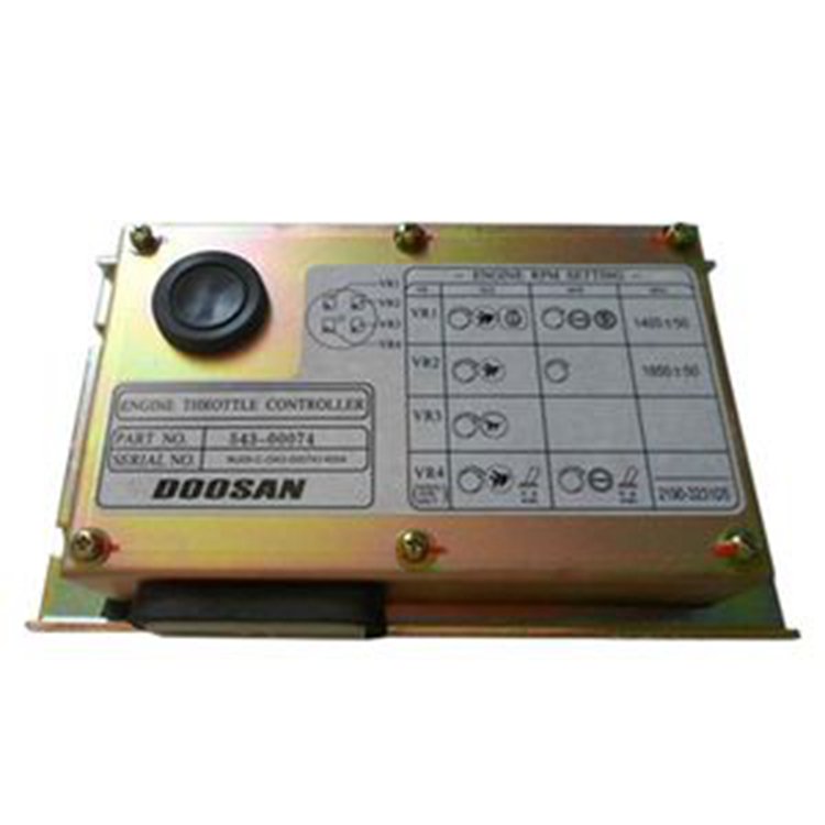 For Doosan Daewoo Excavator SOLAR 130LC-V SOLAR 140W-V SOLAR 230LC-V Throttle Controller 543-00074 2543-1036