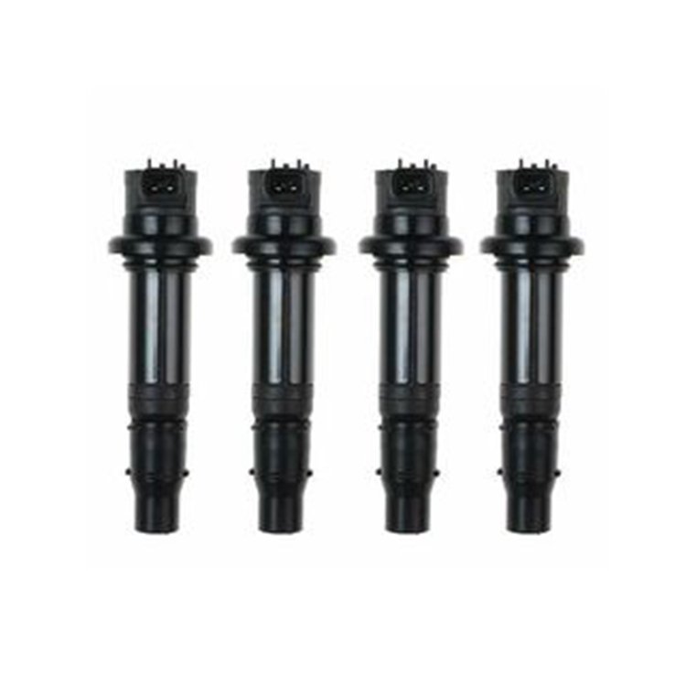 4 Pcs Ignition Coil 5VY-82310-00-00 for Yamaha Motorcycle YZF-R6 YZF-R6S YZF-R1 FZ1 FZS1 V-MAX1700