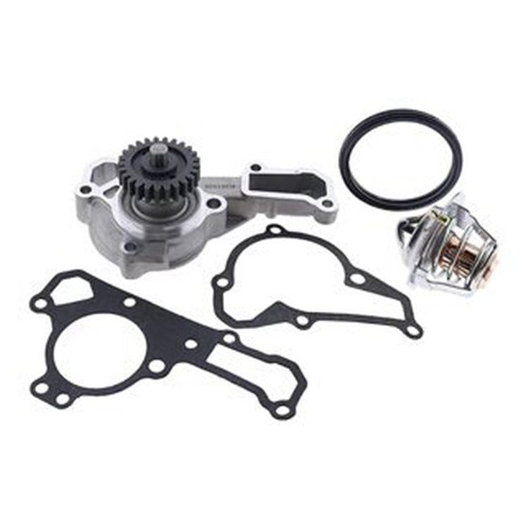 Water Pump 49044-2066 With Gaskets 11060-2450 & Thermostat 49054-2056 for Kawasaki Gas Mule