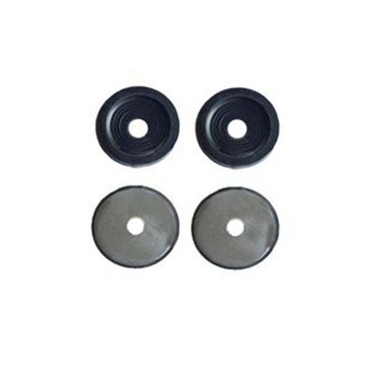 4 Pcs Engine Mounting Rubber Cushion YW02P01004P1 for Kobelco Excavator SK100 SK115DZ SK120 SK135SR SK200SR-1S