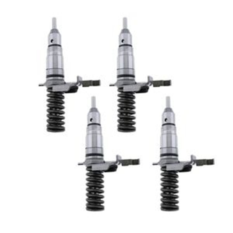 4 Pcs Fuel Injector 127-8207 for Caterpillar CAT Engine 3114 3114T Paving Compactor CB-434 CS-563 CP-563