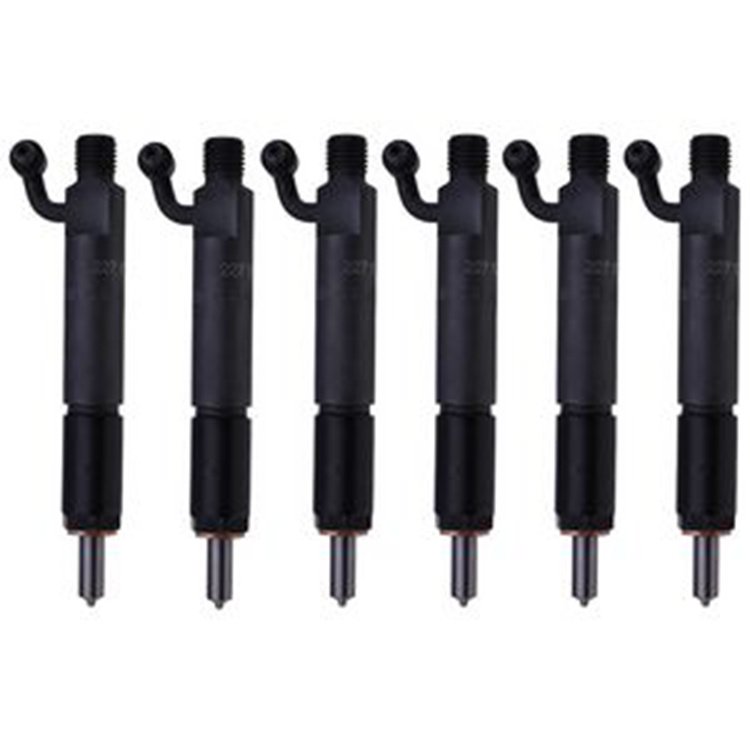 6 Pcs Fuel Injector 227-1028 for Caterpillar CAT Engine 3046 Excavator 315C 315CL E315C