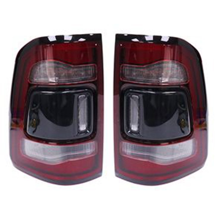 LH & RH LED Tail Light With Blind Detection 68262532AH 68262533AH for Dodge Ram Pickup Truck 1500 2019-2022