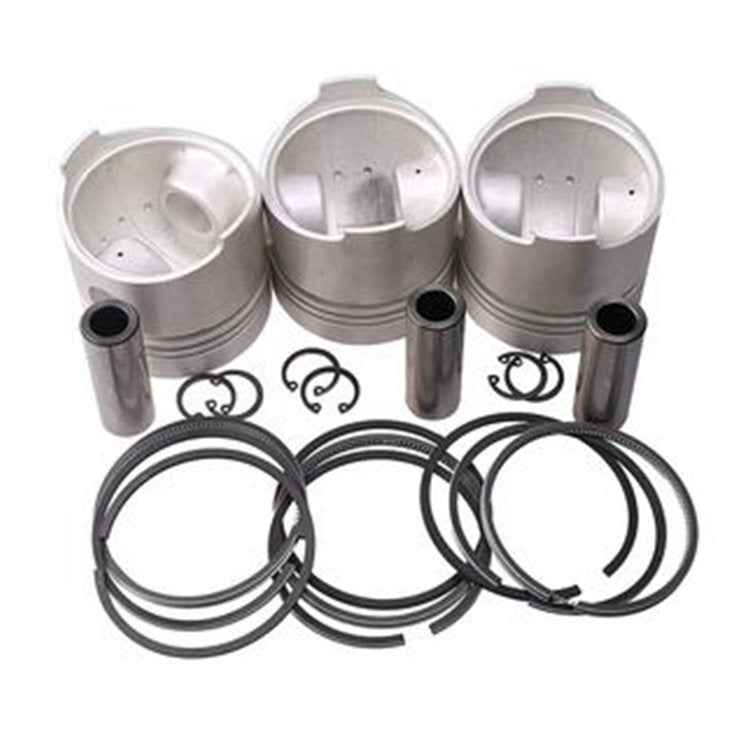 Piston & Piston Ring Set STD 78mm for Kubota D1105 Engine B2910HSD B7800HSD B3030HSD F3680 KX71 KX71H Tractor