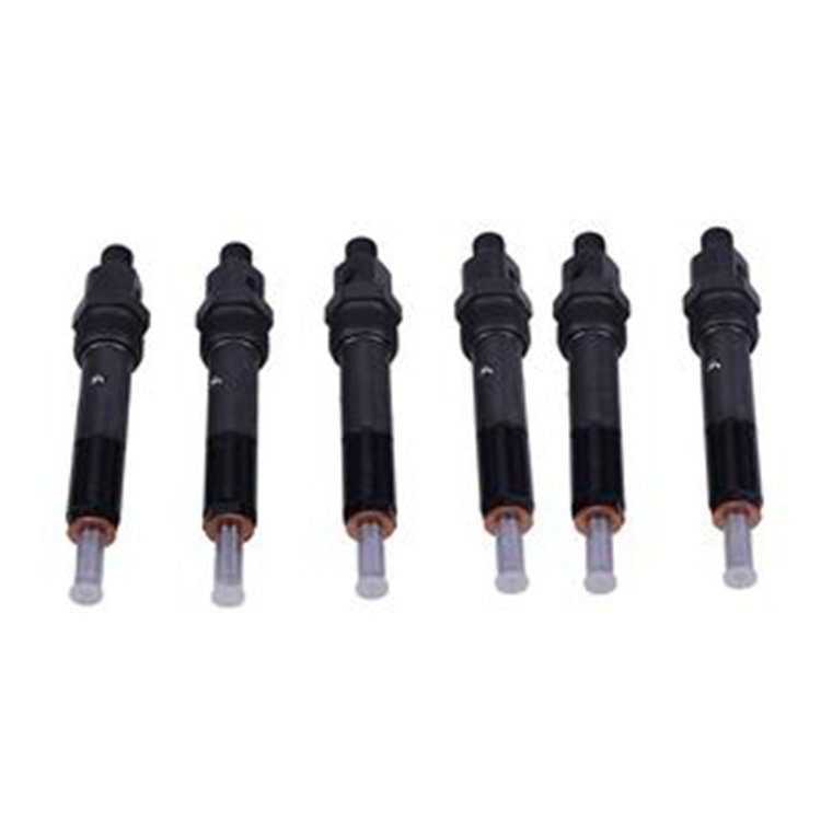 6 Pcs Fuel Injector 170-2387 216-4933 for Caterpillar CAT Engine 3056 Loader 924G 924GZ