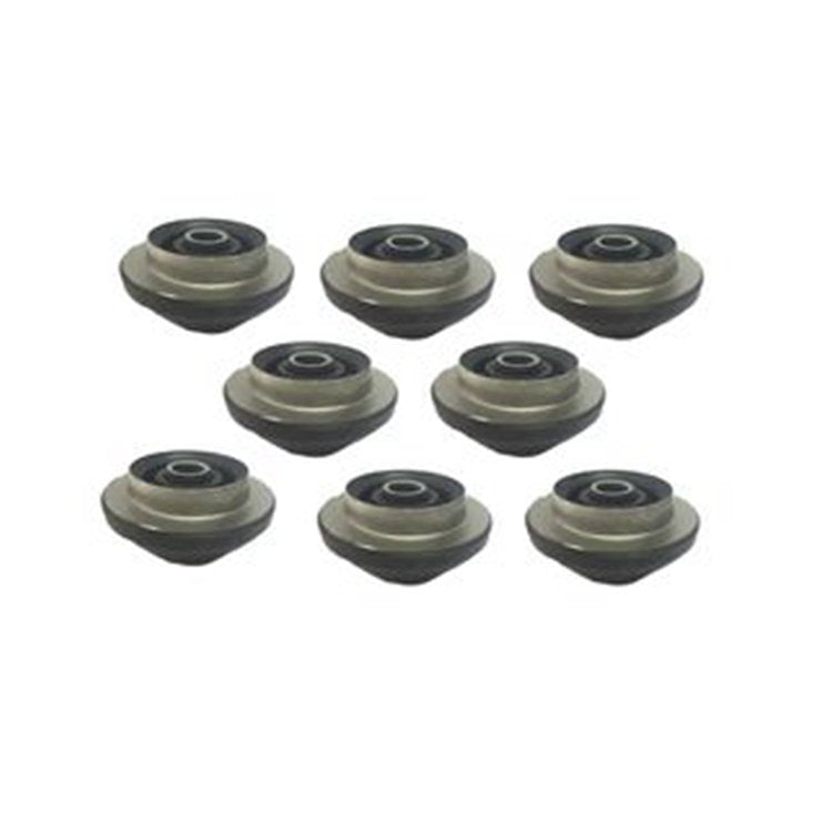 8 Pcs Engine Mounting Rubber Cushion 4667312 for Yanmar Engine 4TNV98C John Deere Excavator 50G 60D 60G