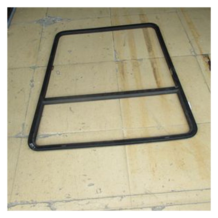 CAT E200B left door glass frame without Glass