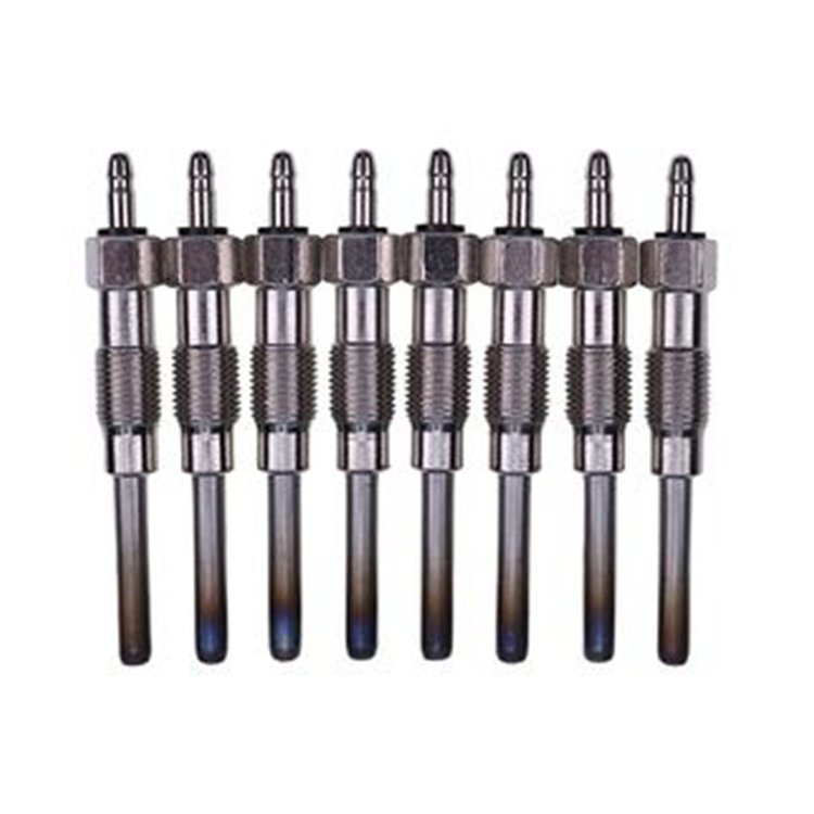 8Pcs Glow Plugs 5614017 12338771 for Hummer HMMWV Avenger M998 M1035 M1037 6.5L 6.2L Engine