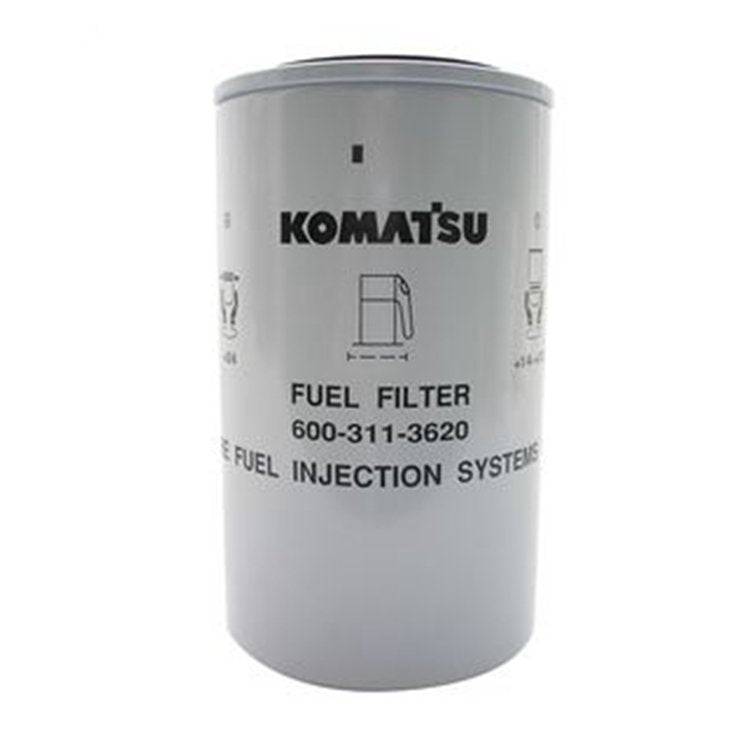 Fuel Filter 600-311-3620 for Komatsu Excavator PC300LC-8 PC300-8 PW200-7 Engine SAA4D107E SAA6D114E