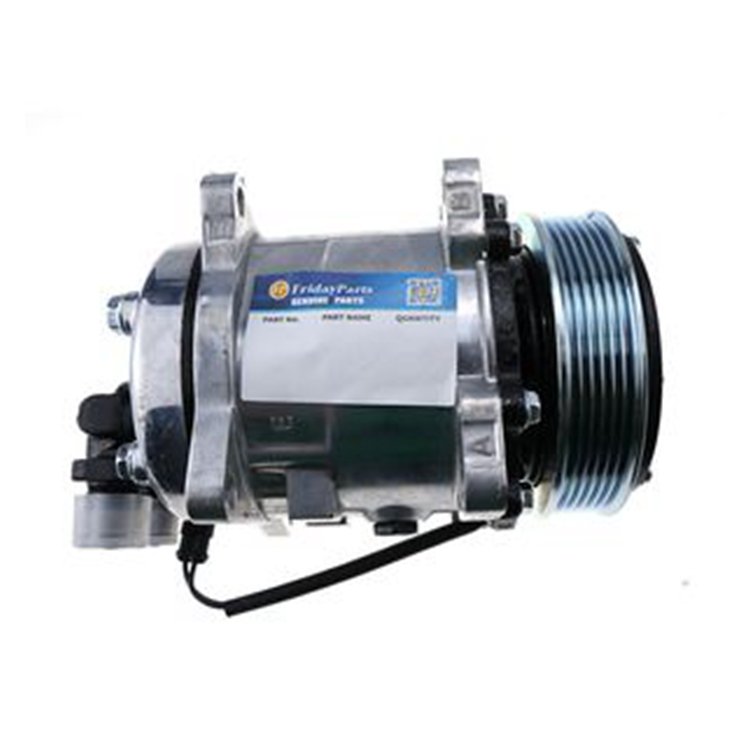 Sanden SD5H11 A/C Compressor 7023577 6698358 7279138 for Bobcat Loader S630 S650 S750 T630 T650