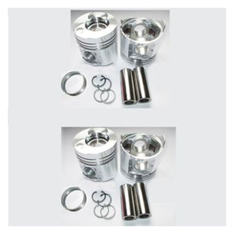 For Komatsu Engine 4D106 Yanmar Engine 4TNV106 Piston Kit With Ring Set YM123907-22081 YM123907-22050