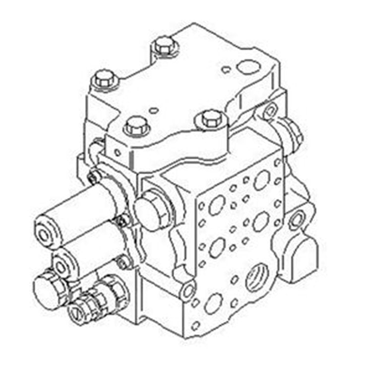 For Komatsu S6D125E-2 S6D125E-3 Engine D85ESS-2 D65P-12 D65E-12 D85ESS-3 D85ESS-2 Bulldozer Control Valve 723-62-12100 Original