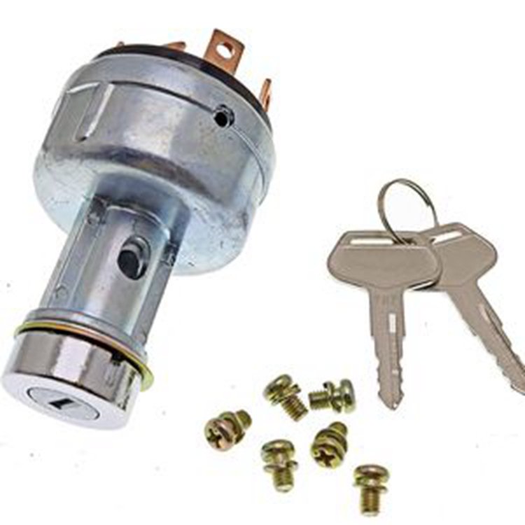 Ignition Starter Switch 08086-10000 With Keys for Komatsu Engine S6D125-1P Excavator PC03-2 PC05-1 PC09-1 PC100-1 PC10-1 PC120-1 PC120-1 PC150-1 PC200-1 PC220-1