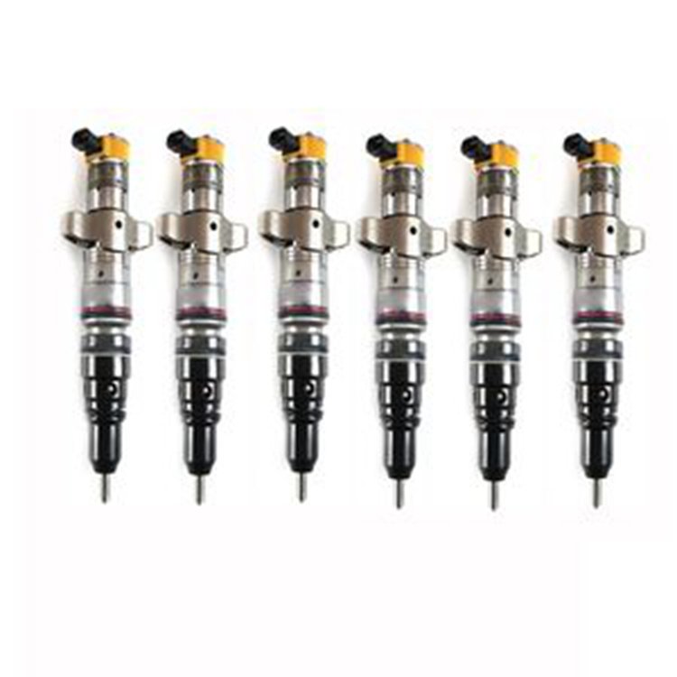 6 Pcs Fuel Injector 10R-7221 for Caterpillar CAT Engine C9