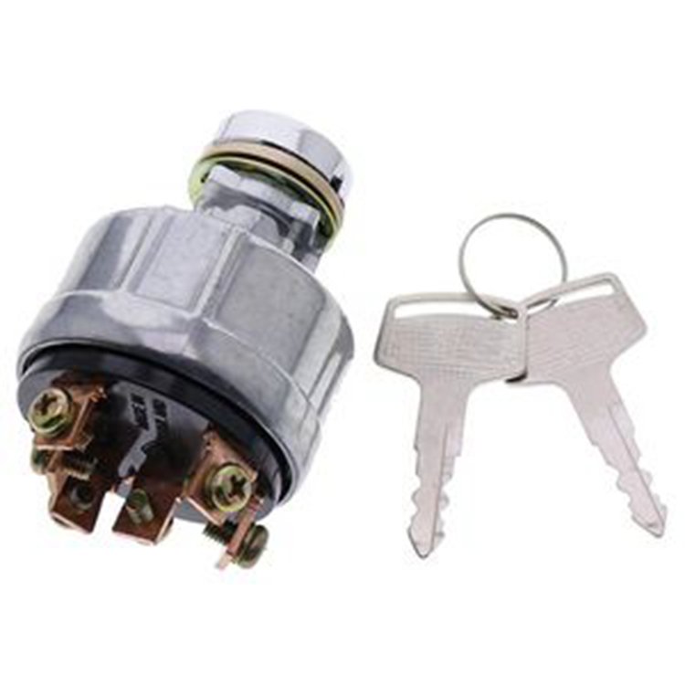 Ignition Switch with Key 1007-2811-000 for Mitsubishi MT22 MT23 MT25 MT26 Compact Tractor