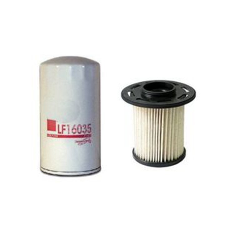 Oil & Fuel Filter Kit LF16035 FS19598 for 1997-1998 Fleetguard Cummins 5.9L Dodge Ram 2500 3500