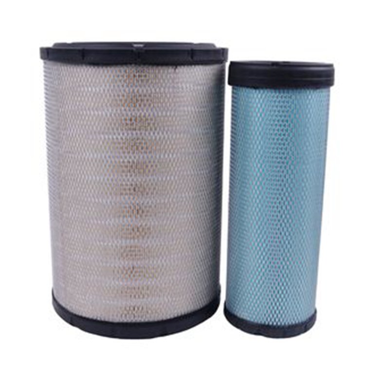 Air Filter Kit 600-185-5100 for Komatsu SA6D125E-3 SAA6D107E-1A SAA6D114E-2A SAA6D125E-3A Engine PC300-7 PC350-7 PC360-7 PC400-7 PC400LC-7 Excavator