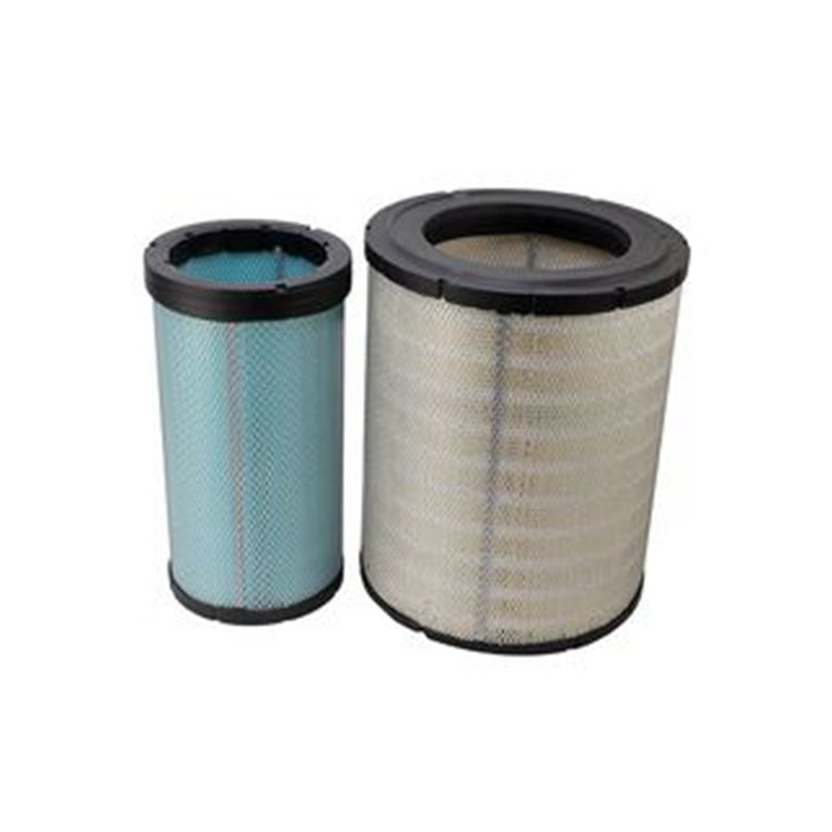 Outer & Inner Air Filter 11059302 for Volvo Dump Truck A35D A35E A40D Scraper Hauler T450D