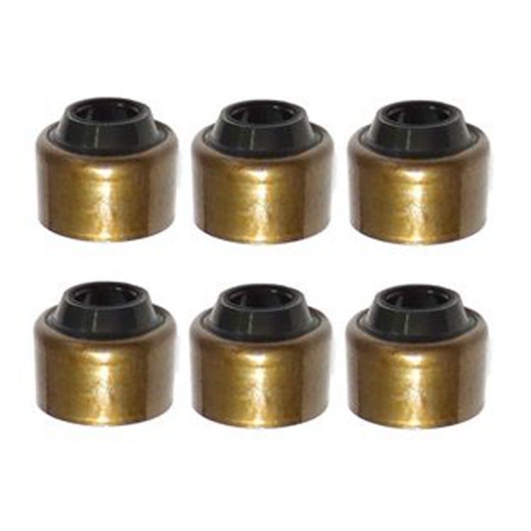 6 PCS Valve Stem Seal 11420-13150 for Komatsu Doosan Daewoo Excavator SOLAR 015