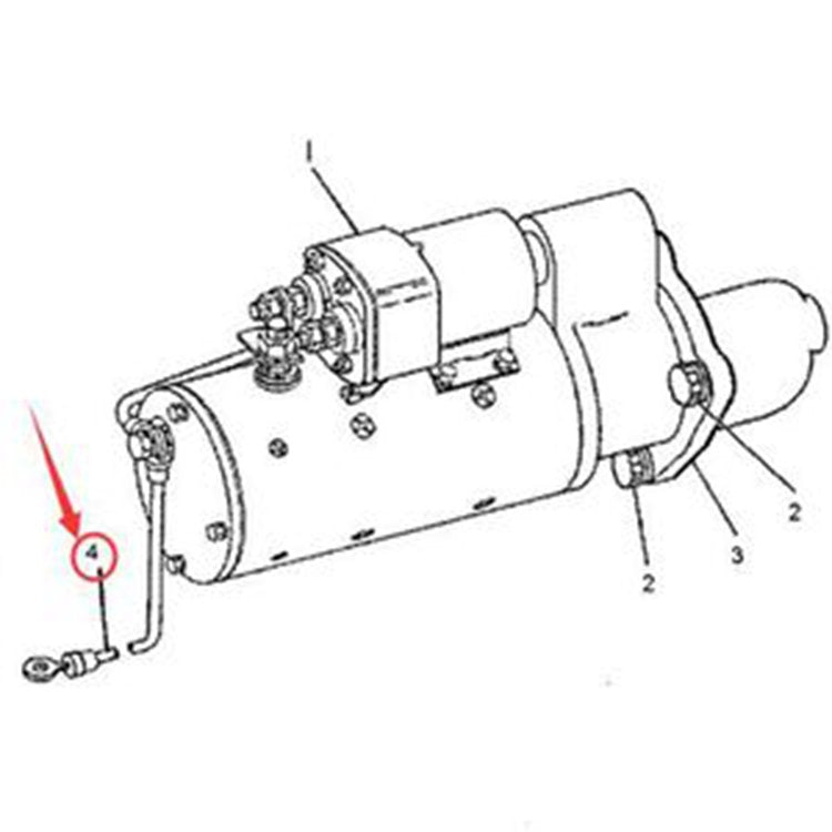 Wire 9F4337 for Caterpillar CAT 215 225 229 235 245 330 330B 375 5080 3208 3304 3306 3406 3408 3412 3456 Original