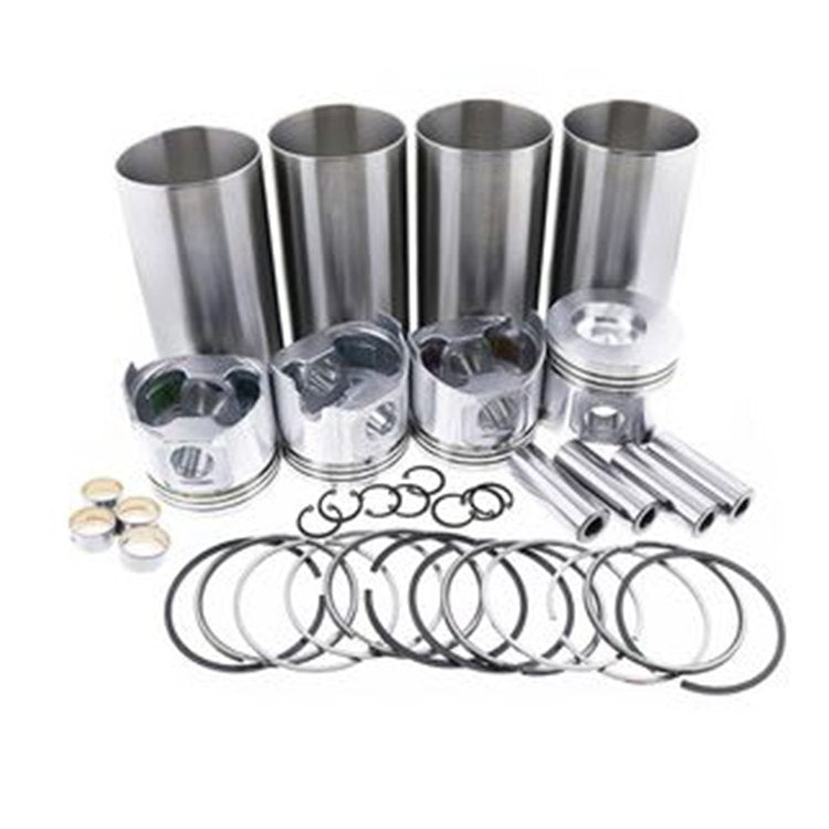 Cylinder Liner Kit Engine Four Matching for Yanmar 4TNV88 John Deere 110 50D 1505 1515 1905 2720 4405 4005 JD1220