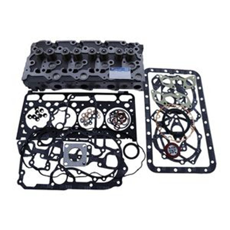 Complete Cylinder Head & Full Gasket Kit 6685503 for Kubota Engine V2203MDI-Tier II Bobcat Excavator 334 335 430 E42 E45